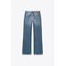ДЖИНСЫ С НИЗКОЙ ПОСАДКОЙ В ПОЛНЫЙ РОСТ ИЗ КОЛЛЕКЦИИ ZW BOOTCUT