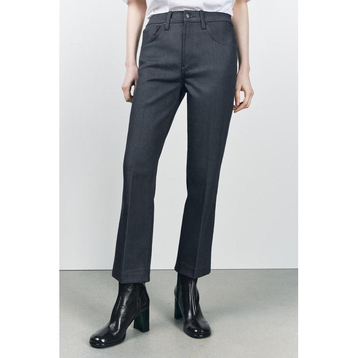 УКОРОЧЕННЫЕ ДЖИНСЫ С ВЫСОКОЙ ТАЛИЕЙ ИЗ КОЛЛЕКЦИИ ZW BOOTCUT