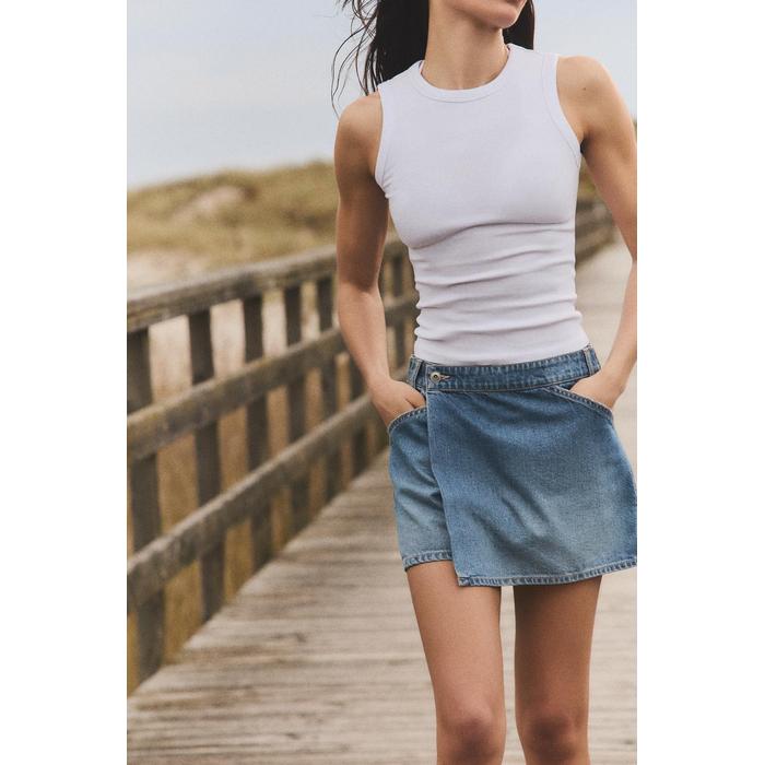 ДЖИНСОВАЯ МОДЕЛЬ TRF SKORT