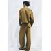 БРЮКИ ИЗ ЛЬНЯНОЙ СМЕСИ С ШТОПКОЙ ИЗ КОЛЛЕКЦИИ ZW COLLECTION
