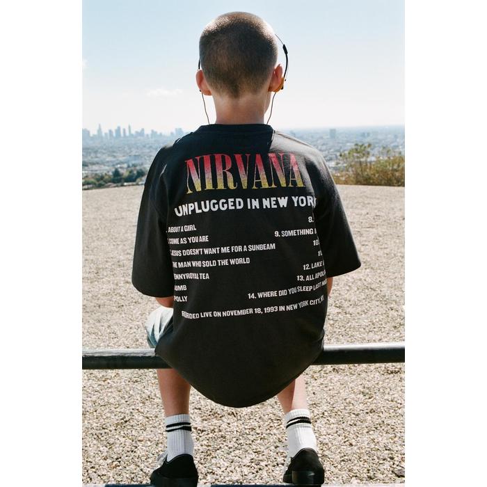 ФУТБОЛКА С ПРИНТОМ NIRVANA ®