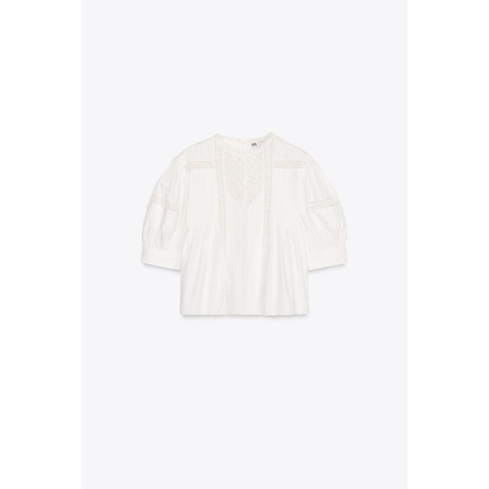 КРУЖЕВНАЯ БЛУЗКА ИЗ КОЛЛЕКЦИИ ZW COLLECTION