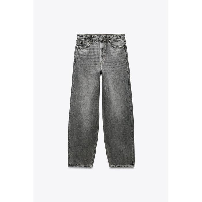 МЕШКОВАТЫЕ ДЖИНСЫ СО СРЕДНЕЙ ТАЛИЕЙ ИЗ КОЛЛЕКЦИИ ZW COLLECTION