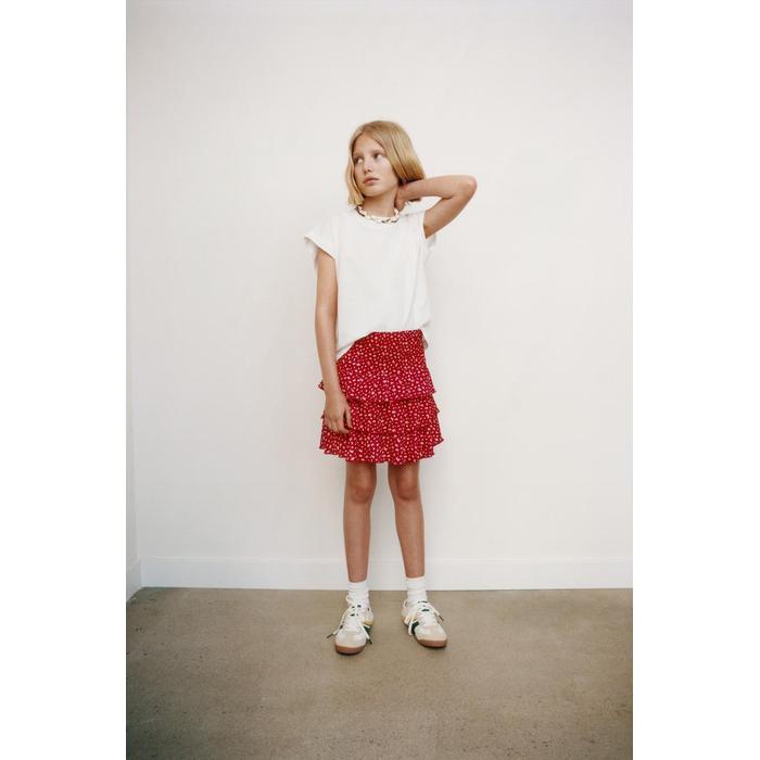 EX ОБЛЕГАЮЩИЕ ЦВЕТОЧНЫЕ БЕРМУДЫ SKORT