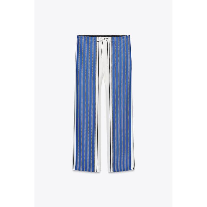 БРЮКИ В ПОЛОСКУ ИЗ КОЛЛЕКЦИИ ZW COLLECTION
