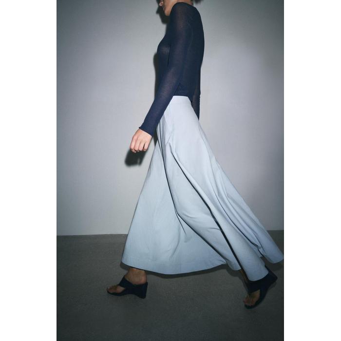 РАСКЛЕШЕННАЯ ЮБКА НА ПУГОВИЦАХ ИЗ КОЛЛЕКЦИИ ZARA WOMAN COLLECTION