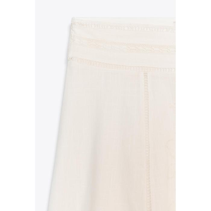 ЮБКА МИДИ С ВЫШИВКОЙ ИЗ КОЛЛЕКЦИИ ZW COLLECTION