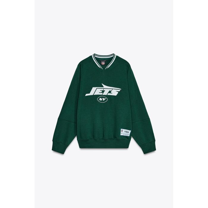 ПЛЮШЕВАЯ ТОЛСТОВКА NFL JETS