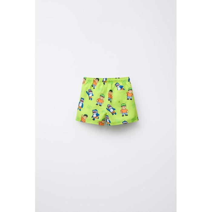 6-14 ЛЕТ/ STUMBLE GUYS ™ © ПЛАВАТЕЛЬНЫЕ ШОРТЫ SCOPELY