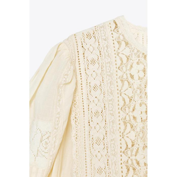 КРУЖЕВНАЯ БЛУЗКА ИЗ КОЛЛЕКЦИИ ZW COLLECTION
