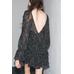 КОРОТКОЕ ПЛАТЬЕ В ГОРОШЕК ИЗ КОЛЛЕКЦИИ ZW COLLECTION