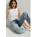 ДЖИНСЫ TRF С MOM FIT ВЫСОКОЙ ТАЛИЕЙ