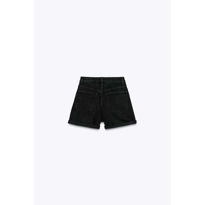 MOM FIT ШОРТЫ-БЕРМУДЫ TRF С ЗАВЫШЕННОЙ ТАЛИЕЙ