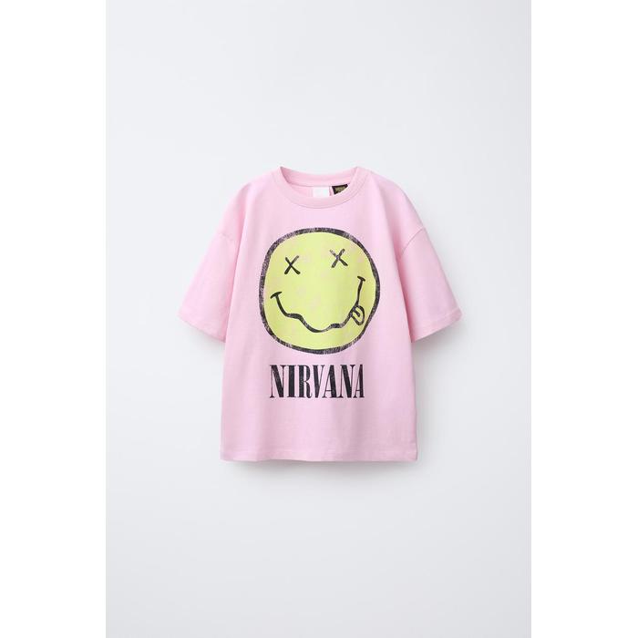 ФУТБОЛКА С ПРИНТОМ NIRVANA ®