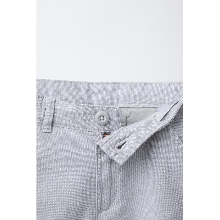 ШОРТЫ-БЕРМУДЫ CHINO ИЗ ЛЬНЯНОЙ СМЕСИ