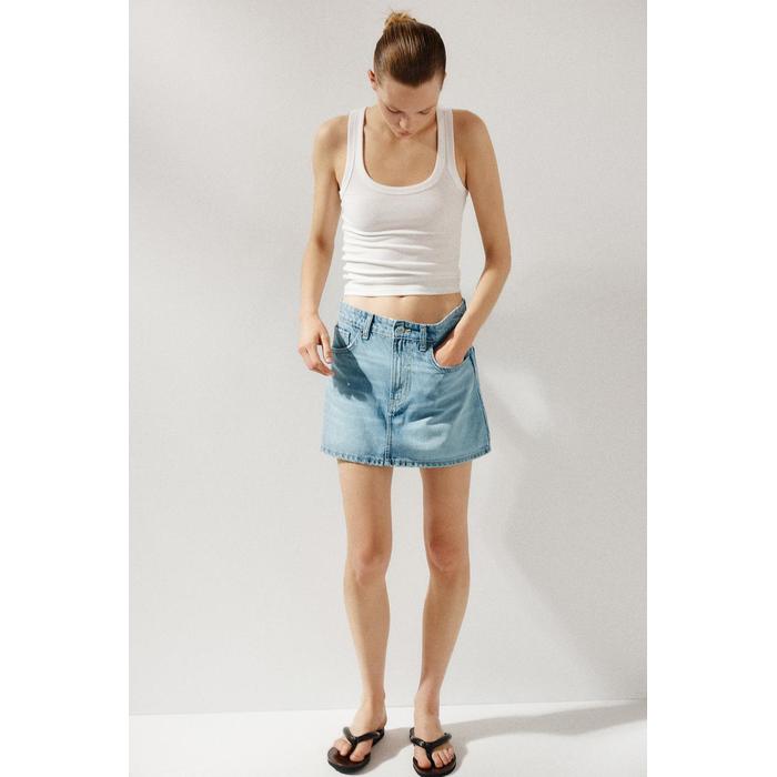ДЖИНСОВАЯ КУРТКА TRF SKORT