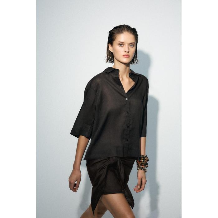 РУБАШКА RAMIE ИЗ КОЛЛЕКЦИИ ZW COLLECTION
