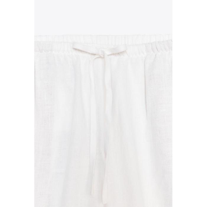 БРЮКИ ПАЛАЦЦО ИЗ 100% ЛЬНА ИЗ КОЛЛЕКЦИИ ZW COLLECTION