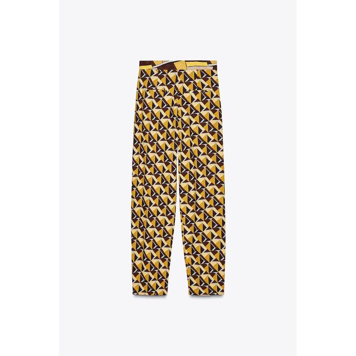 БРЮКИ С ПРИНТОМ ИЗ КОЛЛЕКЦИИ ZW COLLECTION