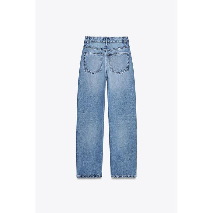 ДЖИНСЫ TRF С MOM FIT ВЫСОКОЙ ТАЛИЕЙ