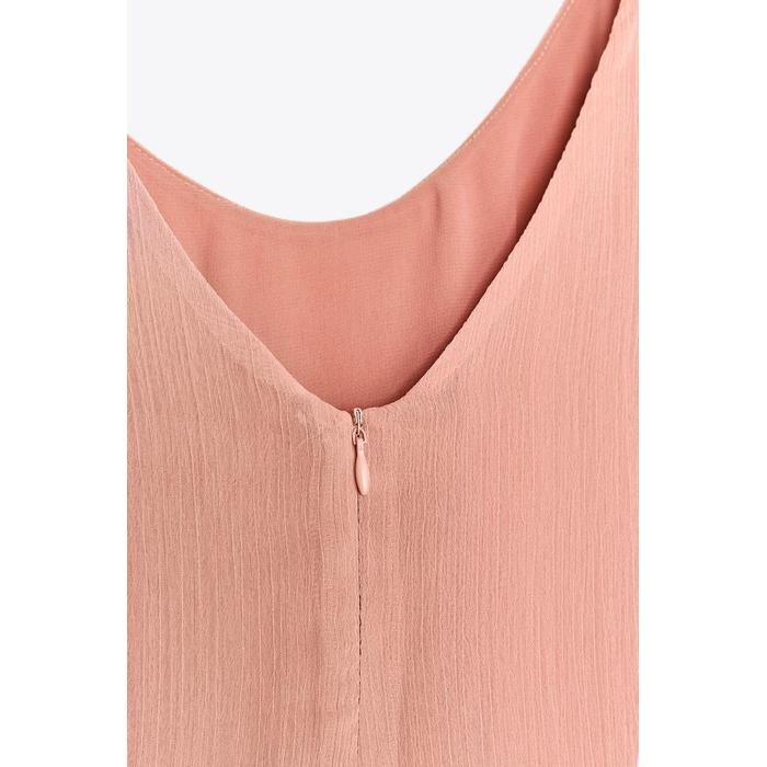 КОРОТКОЕ ПЛАТЬЕ С ОБОРКАМИ ИЗ КОЛЛЕКЦИИ ZW COLLECTION