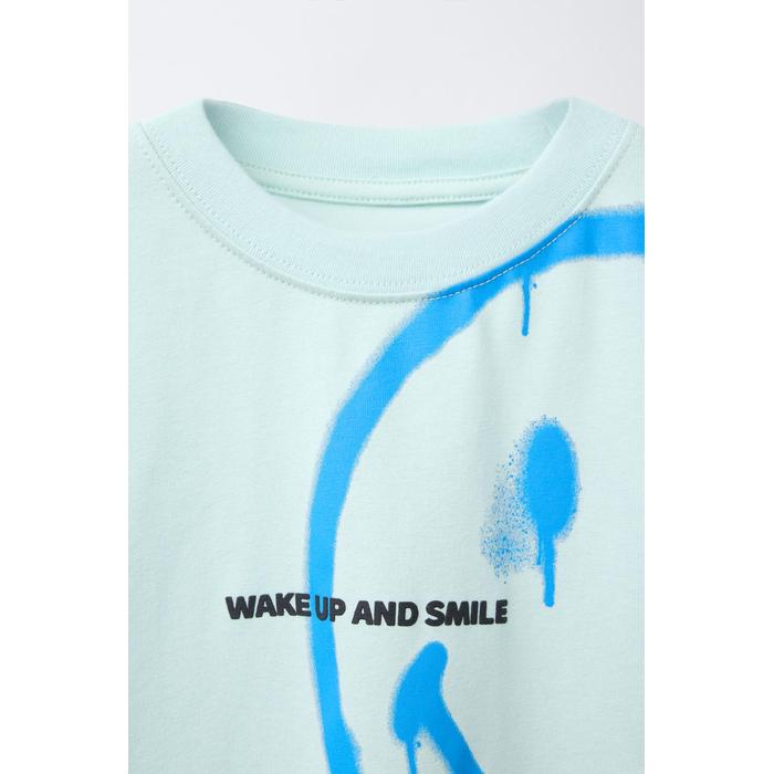 ФУТБОЛКА С ПРИНТОМ SMILEYWORLD ®