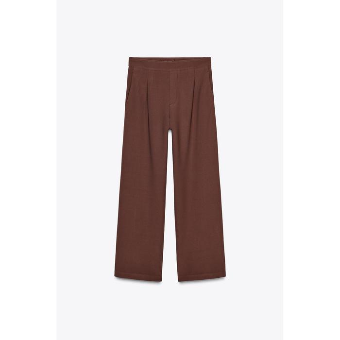 ШИРОКИЕ БРЮКИ ИЗ КРЕПА