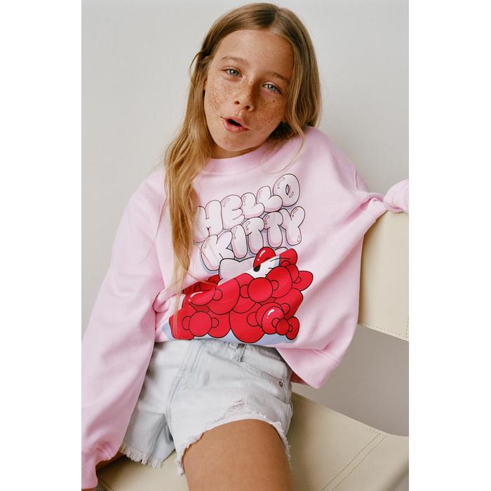 ТОЛСТОВКА С ПРИНТОМ HELLO KITTY ©