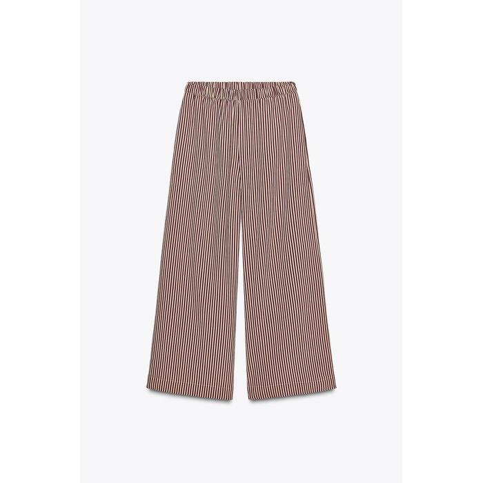 СТРУЯЩИЕСЯ БРЮКИ В ПОЛОСКУ ИЗ КОЛЛЕКЦИИ ZW COLLECTION