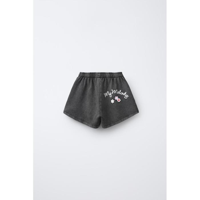 МОЯ МЕЛОДИЯ © ШОРТЫ-БЕРМУДЫ С ЭФФЕКТОМ СТИРКИ ОТ SANRIO