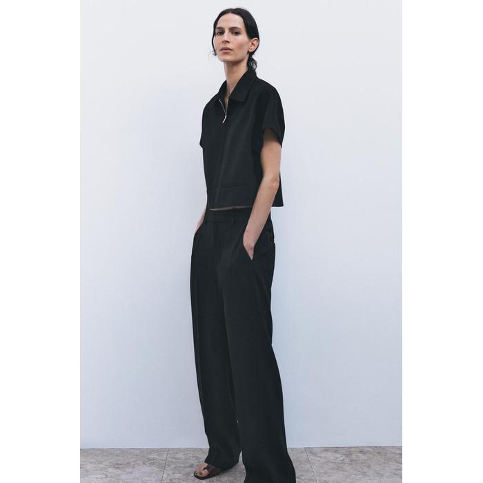 БРЮКИ ПРЯМОГО КРОЯ ИЗ КОЛЛЕКЦИИ ZW COLLECTION