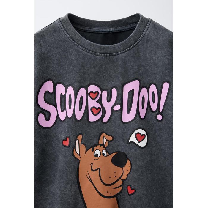 ФУТБОЛКА СО СТИРАНЫМ ЭФФЕКТОМ SCOOBY DOO™