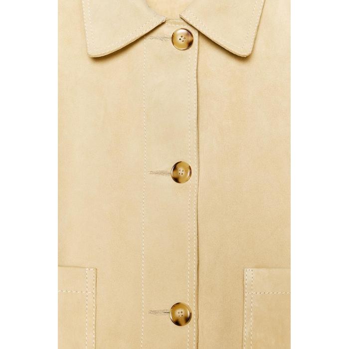 КОЖАНАЯ КУРТКА ИЗ 100% ЗАМШИ ОГРАНИЧЕННОЙ СЕРИИ ZW COLLECTION