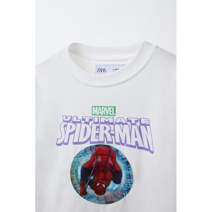 MARVEL ФУТБОЛКА С ИЗОБРАЖЕНИЕМ ЧЕЛОВЕКА-ПАУКА ©
