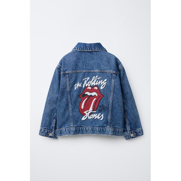 ДЖИНСОВАЯ КУРТКА ROLLING STONES ©