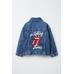 ДЖИНСОВАЯ КУРТКА ROLLING STONES ©