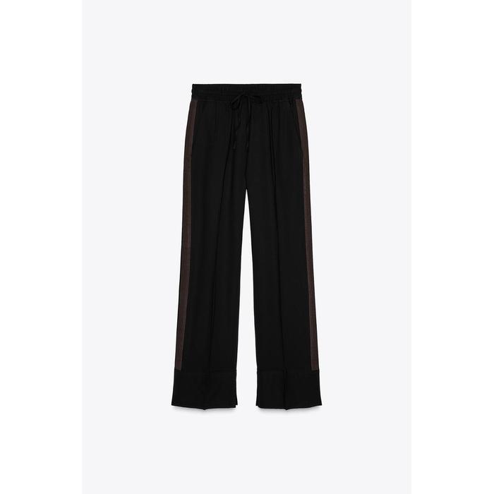 БРЮКИ В БОКОВУЮ ПОЛОСКУ ИЗ КОЛЛЕКЦИИ ZW COLLECTION
