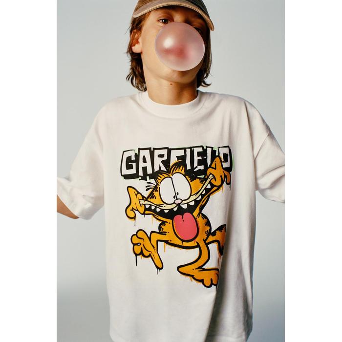 ФУТБОЛКА С ПРИНТОМ GARFIELD © PAWS INC