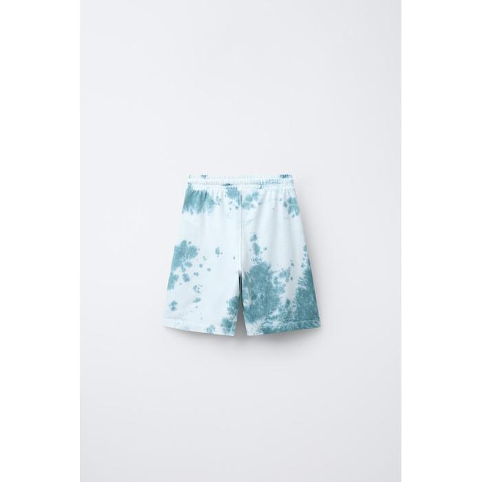 СПОРТИВНЫЕ ШОРТЫ-БЕРМУДЫ TIE-DYE ДЛЯ БЕГА ТРУСЦОЙ