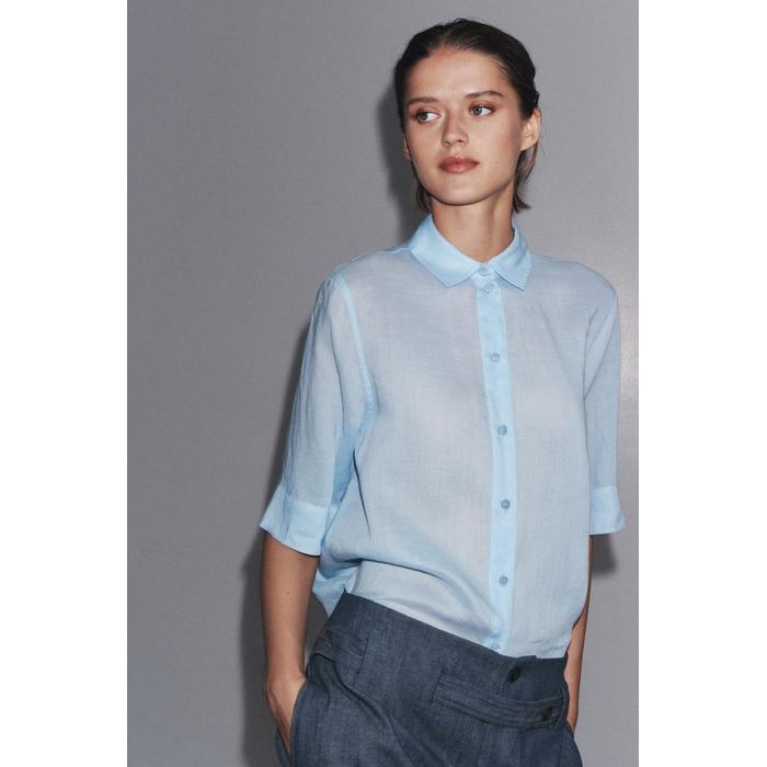 РУБАШКА RAMIE ИЗ КОЛЛЕКЦИИ ZW COLLECTION