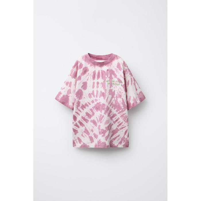 ФУТБОЛКА С ПРИНТОМ TIE-DYE