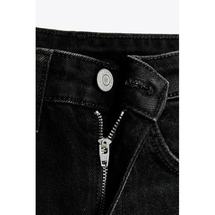 MOM FIT ШОРТЫ-БЕРМУДЫ TRF С ЗАВЫШЕННОЙ ТАЛИЕЙ