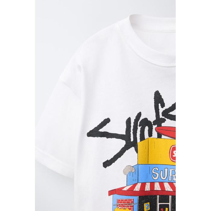 ФУТБОЛКА С ПРИНТОМ SURF SHOP