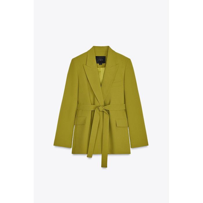 БЛЕЙЗЕР С ПОЯСОМ ИЗ КОЛЛЕКЦИИ ZW COLLECTION