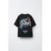 EX ФУТБОЛКА С НАДПИСЬЮ GRAFFITI T-SHIRT