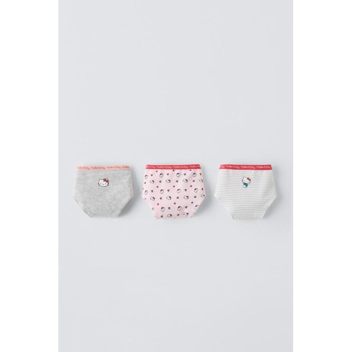 6-14 ЛЕТ/ ТРИ КОМПЛЕКТА ТРУСИКОВ HELLO KITTY©