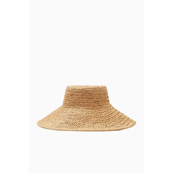 ПЛЕТЕНАЯ СОЛОМЕННАЯ ШЛЯПА
