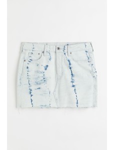 джинсовая юбка с низкой талией