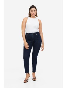 узкие высокие джинсы