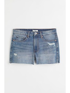 узкие джинсовые шорты